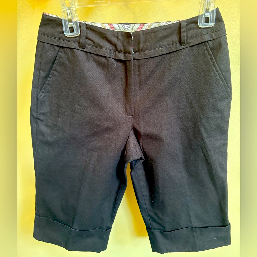 Bamboo traders black crop pants